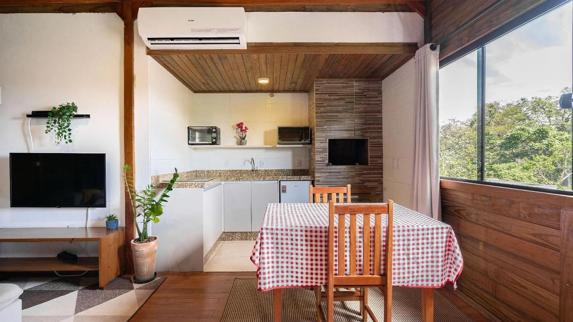 Eco Cabana Com Hidro Casal, Lareira E Ar Condicionado Penha